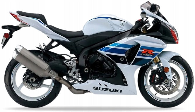 NAKLEJKI JUULA DO SUZUKI GSX-R 1000 2013 BIAŁY YWW 1 MILLION LIMITED