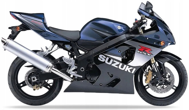 NAKLEJKI NA MOTOCYKL JUULA DO SUZUKI GSXR 750 2005 NIEBIESKI 1LF CZARNY 019