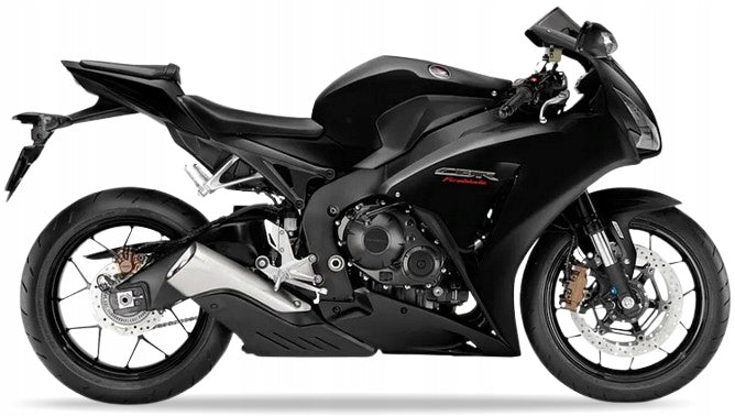 Naklejki na motocykl Honda Cbr 1000 Rr 2012 2013 2014 Fireblade Czarny Nhb01 - Juula