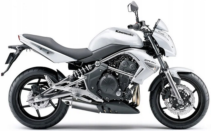 NAKLEJKI JUULA NA MOTOCYKL DO KAWASAKI ER 6N 2009-2011 BIAŁY 25Y