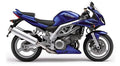NAKLEJKI NA MOTOCYKL JUULA DO SUZUKI SV 1000 S 2003 NIEBIESKI YC2