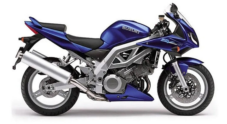 NAKLEJKI NA MOTOCYKL JUULA DO SUZUKI SV 1000 S 2003 NIEBIESKI YC2