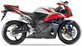 NAKLEJKI JUULA NA MOTOCYKL DO HONDA CBR 600 RR 2009 BIAŁY NHA66KB