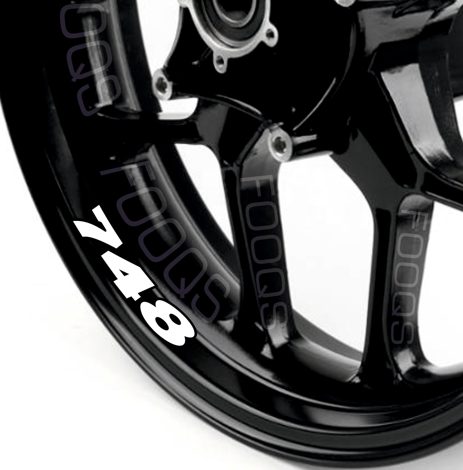 JUULA RIM STICKERS FOR DUCATI 748 