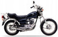 Naklejki na motocykl Honda Cm 125 Custom 1994 Niebieski - Juula