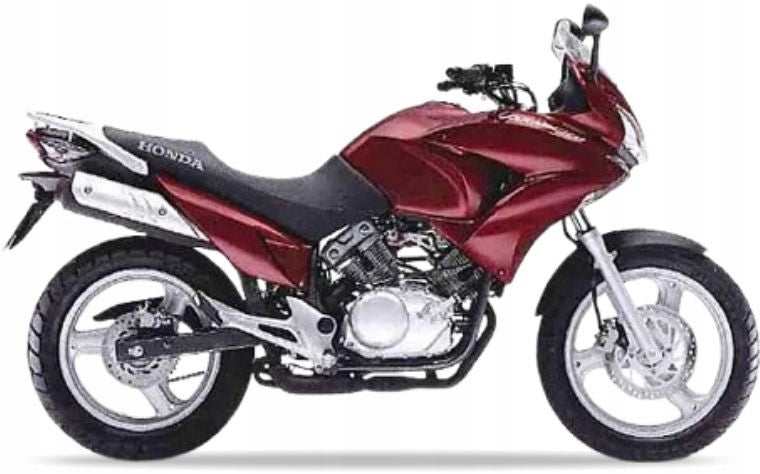 Naklejki na motocykl Honda Xl 125 V Varadero 2007-2011 Czerwony R319 - Juula