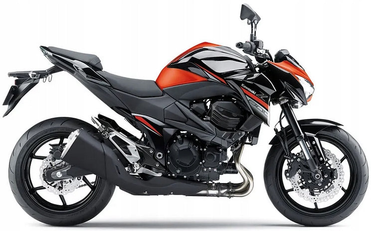 NAKLEJKI NA MOTOCYKL JUULA KAWASAKI Z 800 2016-2017 POMARAŃCZOWY E VERSION