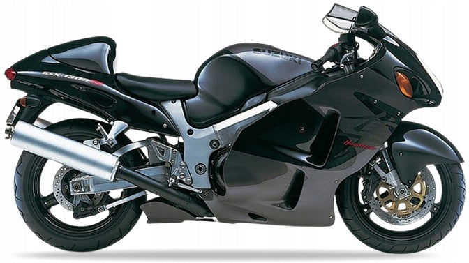 NAKLEJKI NA MOTOCYKL JUULA DO SUZUKI GSX 1300 R HAYABUSA 1999 M9T CZARNY Y7L ANTRACYT