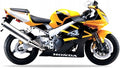 Naklejki na motocykl Honda Cbr 929 Rr 2000 Żółty Y124 Usa - Juula