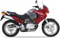 Naklejki na motocykl Honda Xl 125 V Varadero 2005-2006 Czerwony R296 - Juula