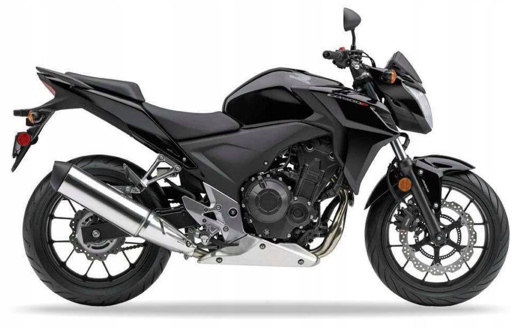 Naklejki na motocykl Honda Cb 500 F 2013-2014 Czarny - Juula
