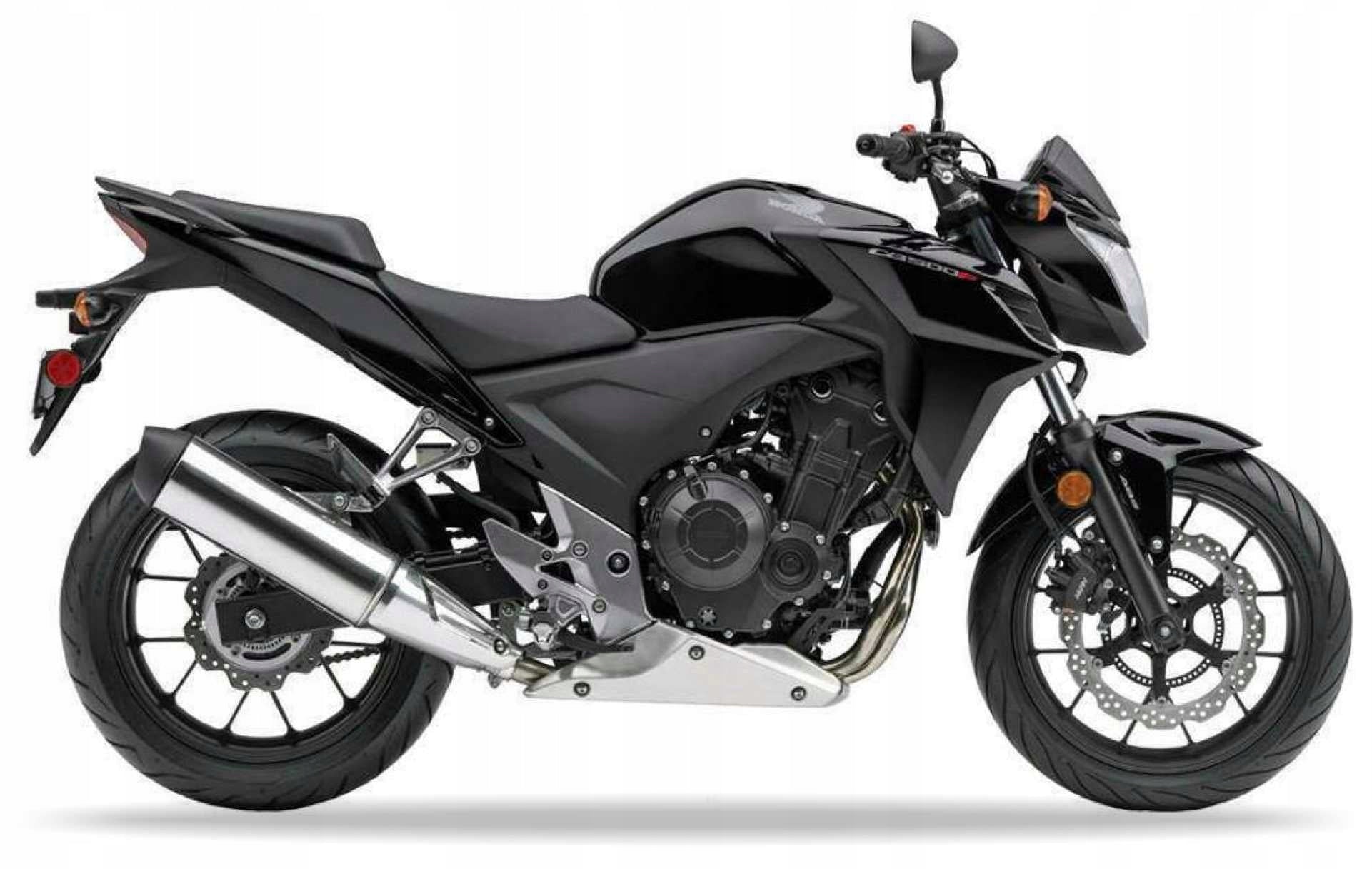 Naklejki na motocykl Honda Cb 500 F 2013-2014 Czarny - Juula