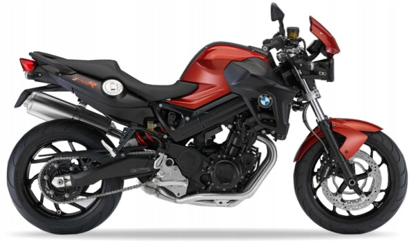 NAKLEJKI NA MOTOCYKL JUULA DO BMW F 800 R 2012-2014 CZERWONO-CZARNY