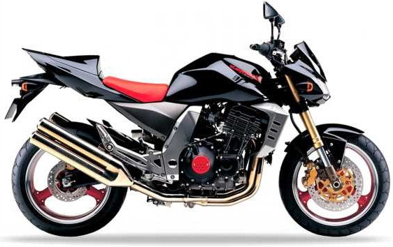 NAKLEJKI NA MOTOCYKL JUULA DO KAWASAKI Z 1000 2003 CZARNY B5