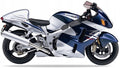 NAKLEJKI NA MOTOCYKL JUULA DO SUZUKI GSX 1300 R HAYABUSA 2004 NY2 NIEBIESKI NO.2 YBA SR