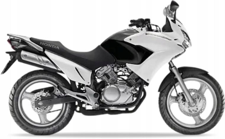 Naklejki na motocykl Honda Xl 125 V Varadero 2007-2011 Biały Nh138 - Juula