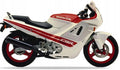 NAKLEJKI JUULA NA MOTOCYKL DO HONDA CBR 600 F 1988 BIAŁY NH193