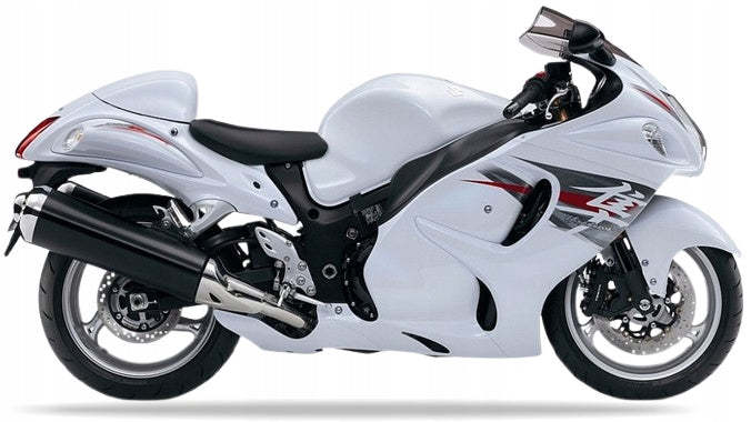 NAKLEJKI NA MOTOCYKL JUULA DO SUZUKI GSX 1300 R HAYABUSA 2012 BIAŁY YWW