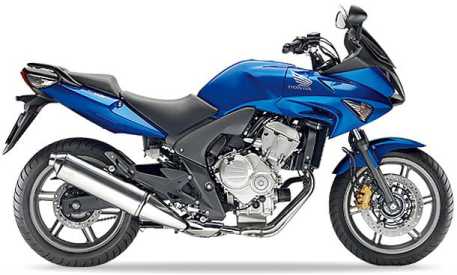 Naklejki na motocykl Honda Cbf 600 S 2007-2009 Niebieski Pb324 - Juula