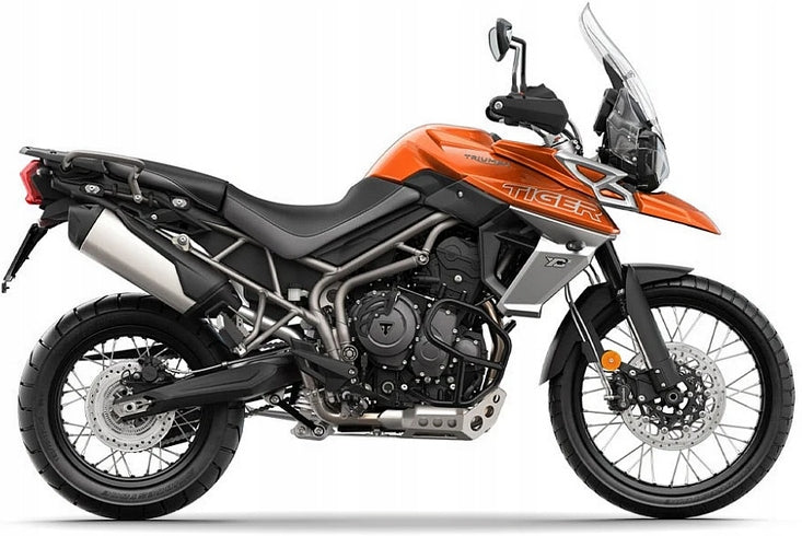 NAKLEJKI NA MOTOCYKL JUULA DO TRIUMPH TIGER 800 XCX 2018-2020 POMARAŃCZOWY
