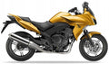Naklejki na motocykl Honda Cbf 1000 F 2010-2016 Złocisto-Żółty - Juula
