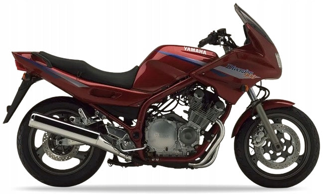 NAKLEJKI NA MOTOCYKL JUULA DO YAMAHA XJ 900 S DIVERSION 1995-1996 CZERWONY 2