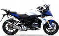 NAKLEJKI JUULA NA MOTOCYKL DO BMW R 1200 RS 2015-2017 NIEBIESKO-BIAŁY
