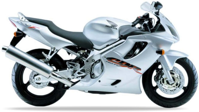 JUUL MOTORCYCLE STICKERS FOR HONDA CBR 600 F 2001-2002 SILVER NH146 