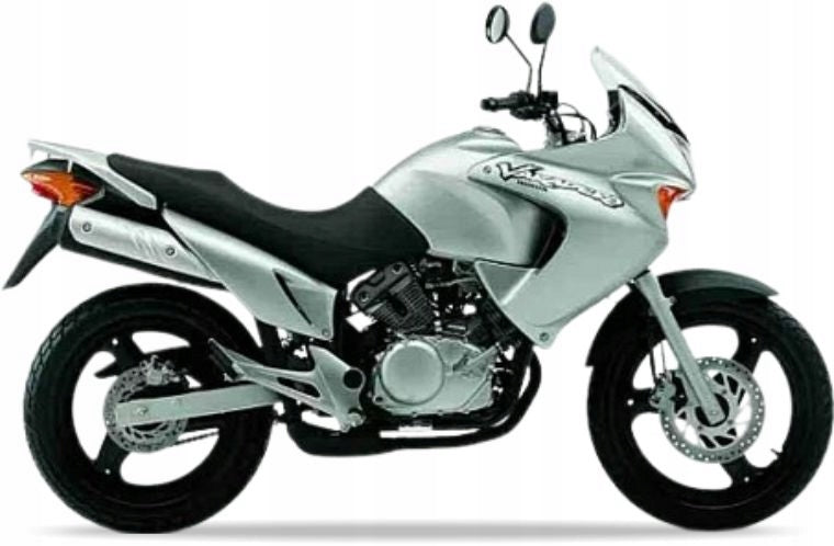 Naklejki na motocykl Honda Xl 125 V Varadero 2001-2002 Srebrny Nh480 - Juula