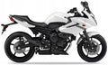 NAKLEJKI NA MOTOCYKL JUULA DO YAMAHA XJ6 DIVERSION S 2010-2011 BIAŁY BWC