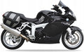 NAKLEJKI NA MOTOCYKL JUULA DO BMW K 1200 S 2007-2008 CZARNY
