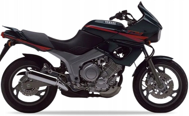 NAKLEJKI NA MOTOCYKL JUULA DO YAMAHA TDM 850 1993-1994 CIEMNO NIEBIESKO-ZIELONY 2
