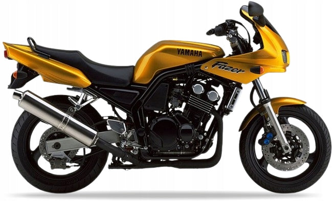 NAKLEJKI JUULA NA MOTOCYKL DO YAMAHA FZS 600 FAZER 1998-1999 ŻÓŁTY