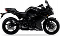 NAKLEJKI NA MOTOCYKL JUULA DO YAMAHA XJ-6 DIVERSION F 2010-2011 CZARNY SMX