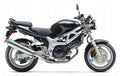 NAKLEJKI NA MOTOCYKL JUULA DO SUZUKI SV 650 2002 CZARNY Y7L