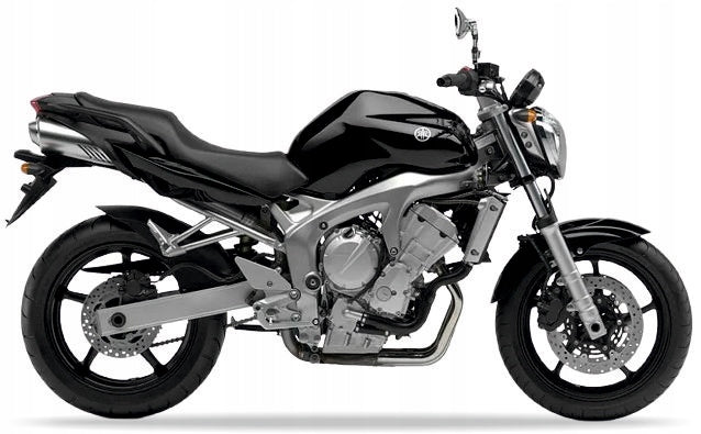 NAKLEJKI NA MOTOCYKL JUULA DO YAMAHA FZ6 N 2004-2005 CZARNY SM