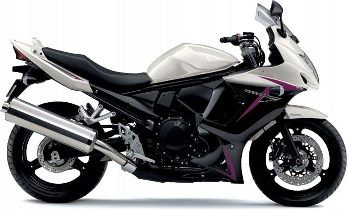 NAKLEJKI NA MOTOCYKL JUULA DO SUZUKI GSX 650 F 2010-2011 BIAŁY CZARNY GHK