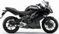 NAKLEJKI JUULA NA MOTOCYKL DO KAWASAKI ER 6F 2011 CZARNY 660