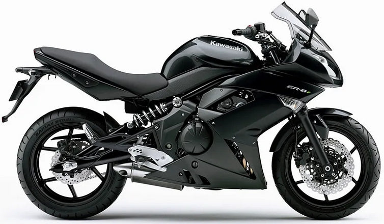 NAKLEJKI JUULA NA MOTOCYKL DO KAWASAKI ER 6F 2011 CZARNY 660