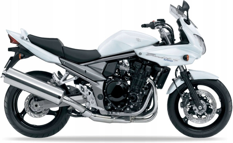 NAKLEJKI JUULA NA MOTOCYKL DO SUZUKI GSF 1250 S BANDIT 2013 BIAŁY