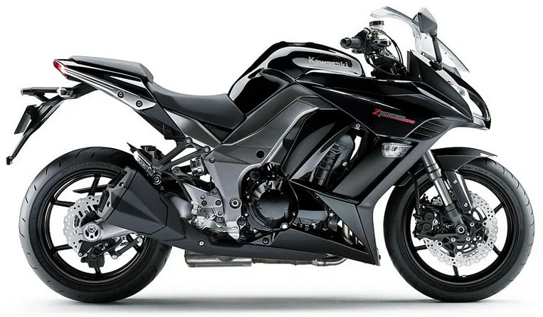 NAKLEJKI NA MOTOCYKL JUULA DO KAWASAKI Z 1000 SX 2011-2016 CZARNY H8