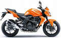 NAKLEJKI NA MOTOCYKL JUULA DO KAWASAKI Z 750 2008 POMARAŃCZOWY 17H