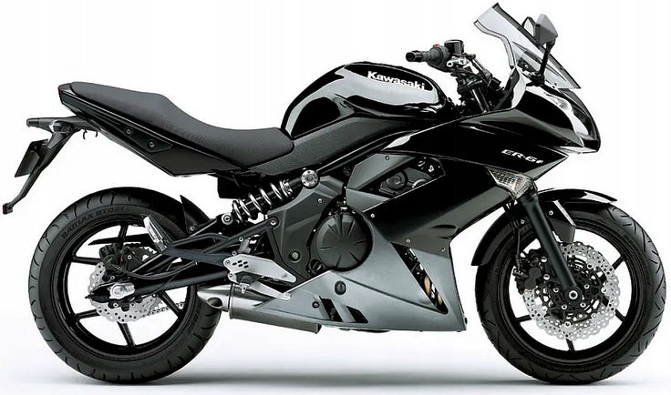 NAKLEJKI JUULA NA MOTOCYKL DO KAWASAKI ER 6F 2010 EBONY H8