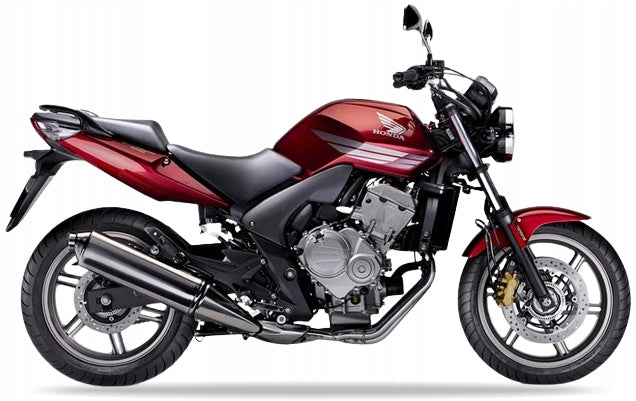 Naklejki na motocykl Honda Cbf 600 N 2007-2009 Czerwony R320 - Juula
