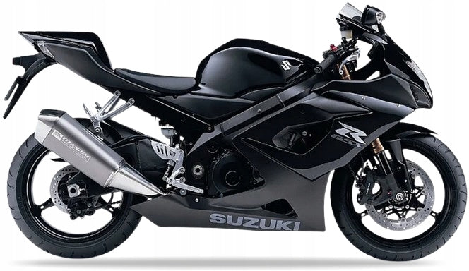 NAKLEJKI NA MOTOCYKL JUULA DO SUZUKI GSX-R 1000 2005 CZARNY 019