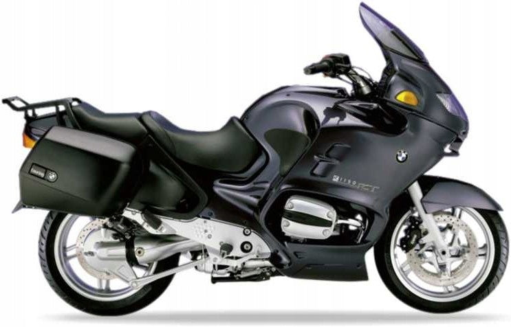 NAKLEJKI NA MOTOCYKL JUULA DO BMW R 1150 RT 2000-2005 CZARNY