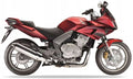 Naklejki na motocykl Honda Cbf 1000 S 2009-2010 Czerwony R320 - Juula