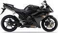 NAKLEJKI NA MOTOCYKL JUULA DO YAMAHA YZF R1 2008 CIEMNY SZARY ZŁOTY RN19