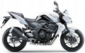 NAKLEJKI NA MOTOCYKL JUULA DO KAWASAKI Z 750 2009 BIAŁO-CZARNY 25Y 8H