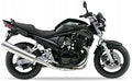 NAKLEJKI NA MOTOCYKL JUULA DO SUZUKI GSF 650 N BANDIT 2005-2008 CZARNY YAY